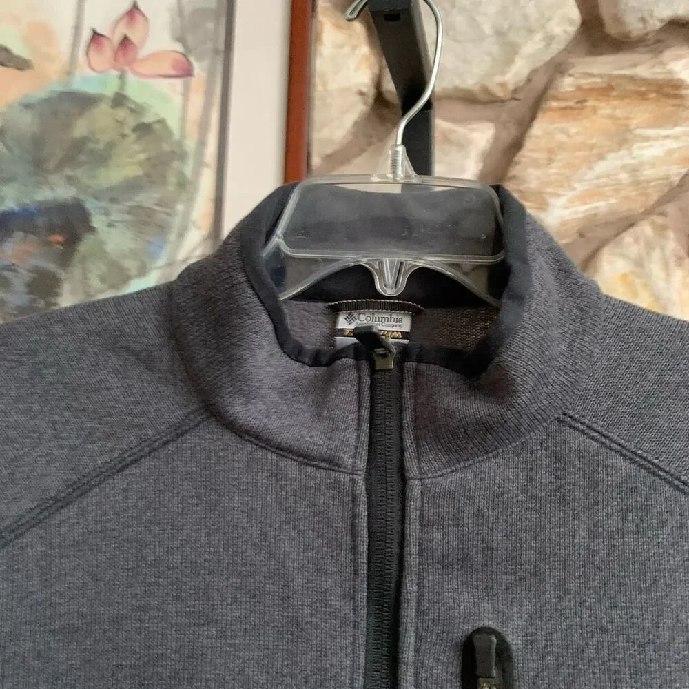 Columbia mens titanium fleece jacket